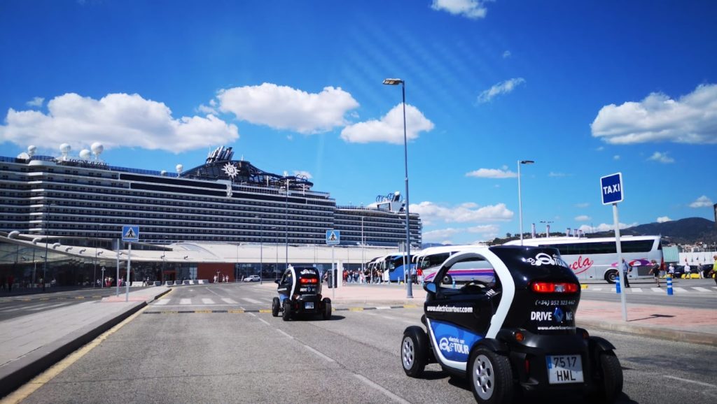 Electric car tour guiado por Málaga