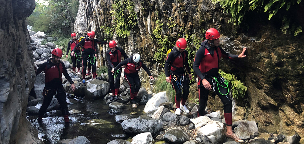 Barranquismo rio guadalmina benahavís