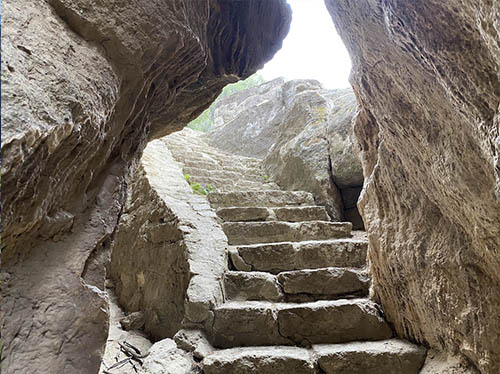 Geoparque Guadalhorce Camino geológico Malacitano Raja Ancha