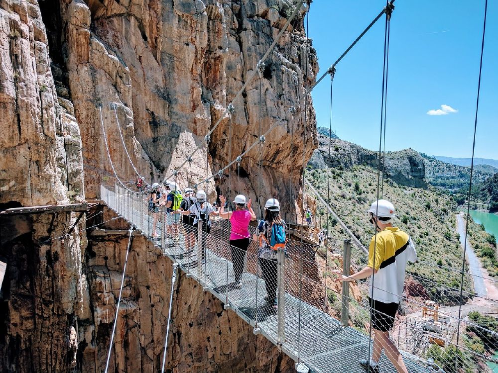 Excursión al caminito del Rey desde la Axarquía