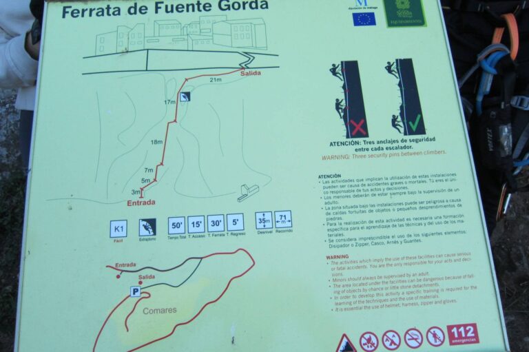 Via Ferrata K1 Comares fuente gorda 11 768x511