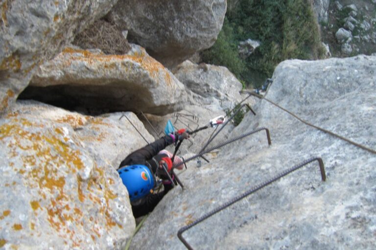 Via Ferrata K1 Comares fuente gorda 7 768x511
