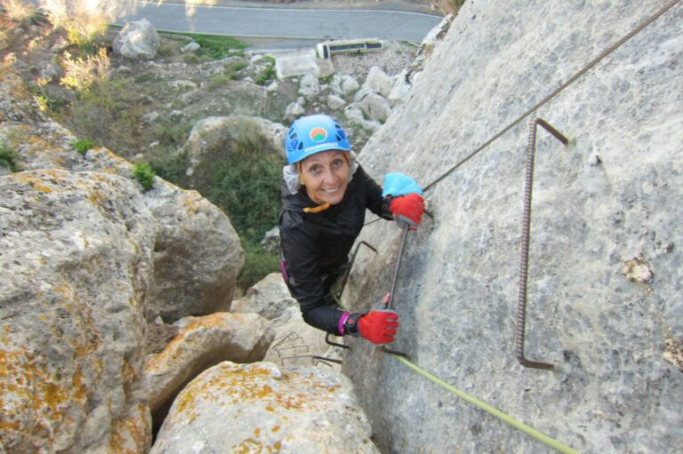 Via Ferrata K1 Comares fuente gorda 8 768x511