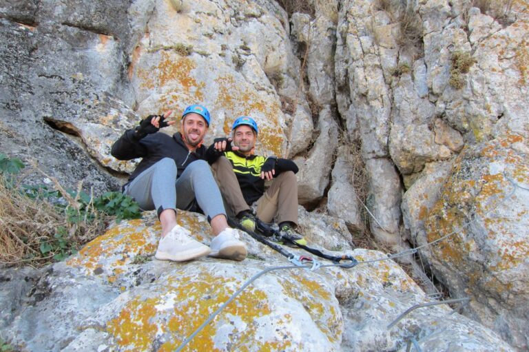 Via Ferrata K2 Comares cueva de las ventanas 12 768x511