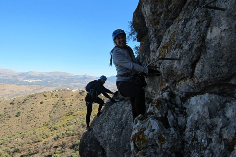 Via Ferrata K2 Comares cueva de las ventanas 13 768x511
