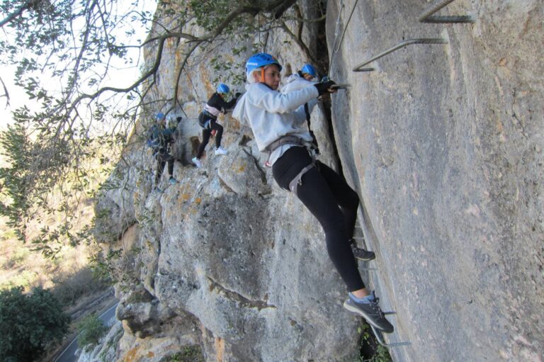 Via Ferrata K2 Comares cueva de las ventanas 16 768x511