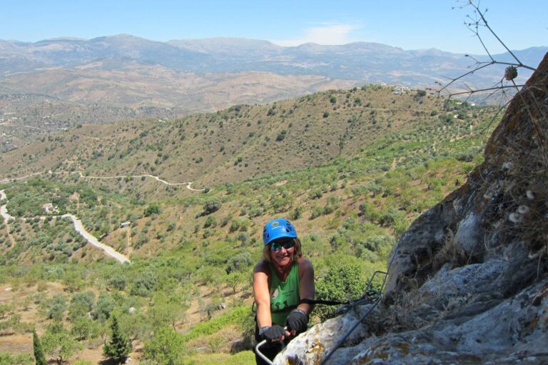 Via Ferrata K2 Comares cueva de las ventanas 4 768x511