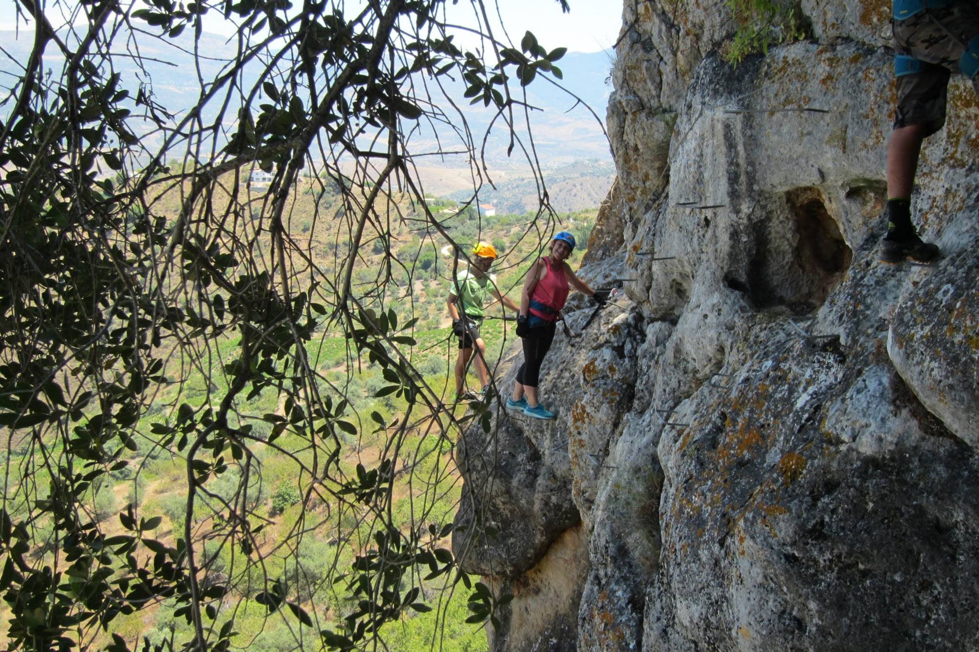 Via ferrata k2 de Comares