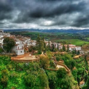 Jardines de cuenca en Ronda