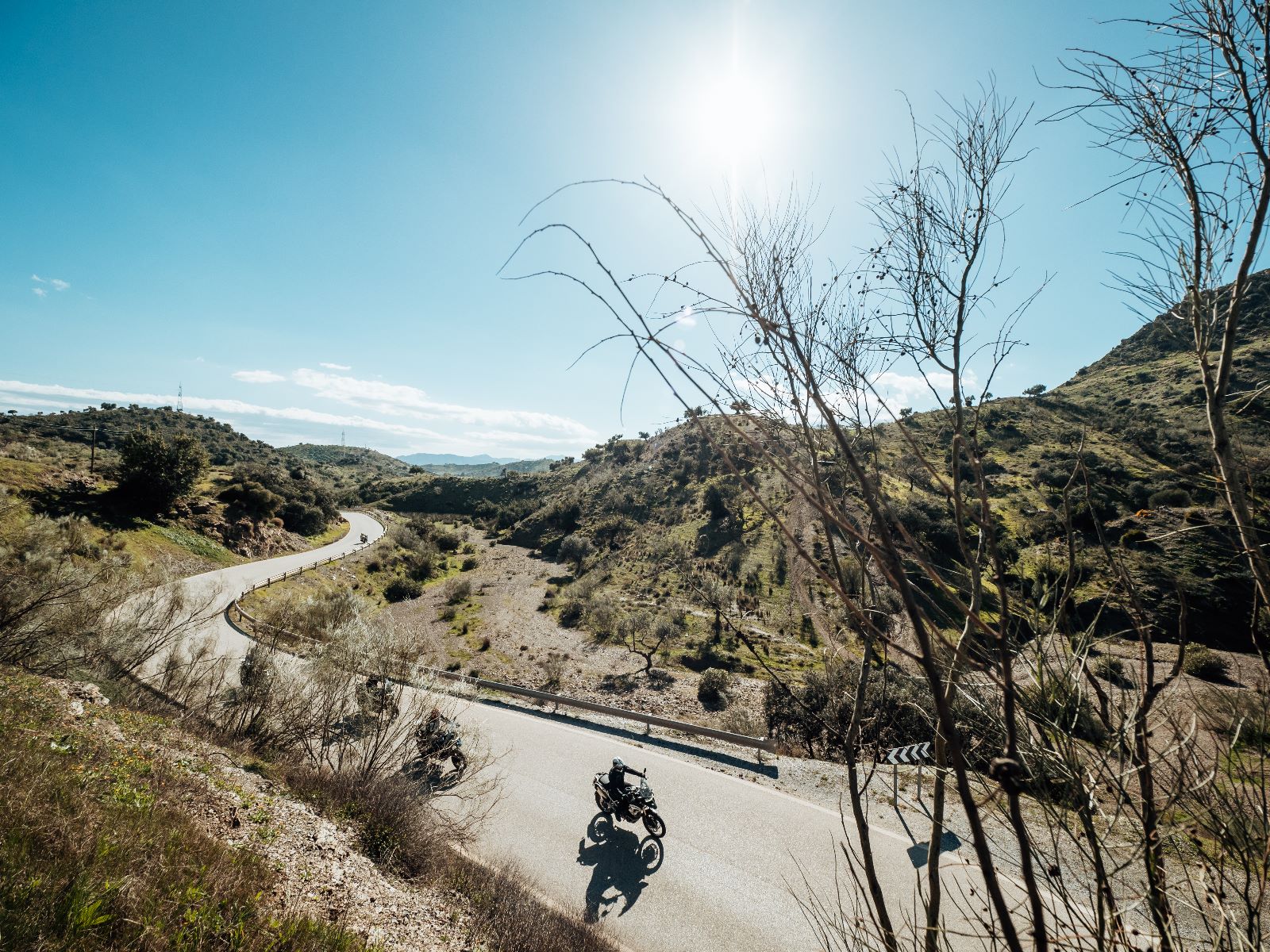 Tour guiado en moto por Andalucía