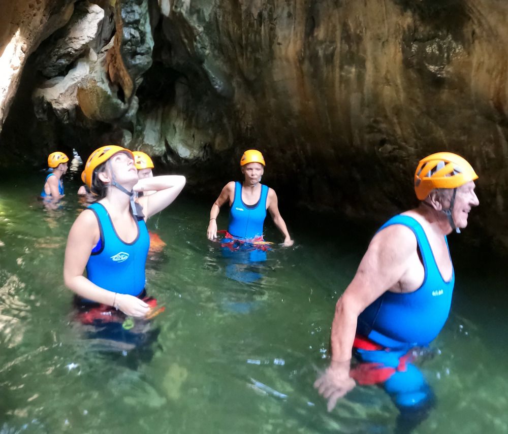 Descenso de barranco Guadalmina