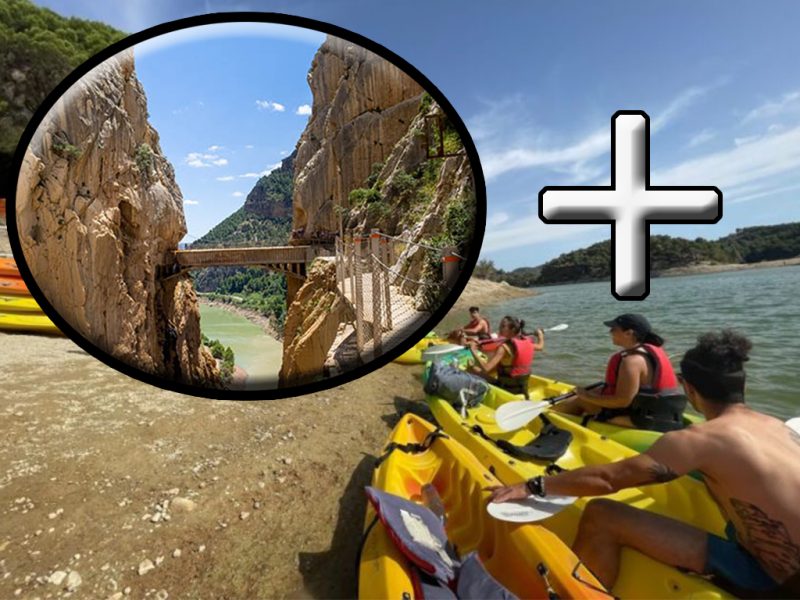 kayak con visita al Caminito del Rey 1