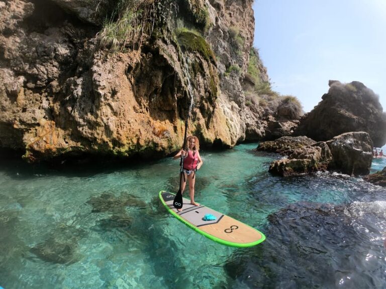 Paddle Surf Guiado desde NERJA 1 768x576