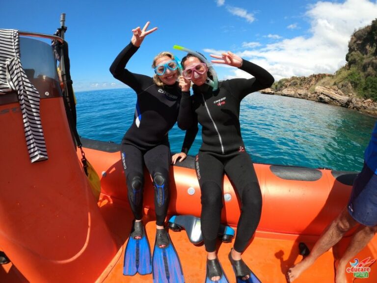 Snorkel con scooter submarina 2 768x576