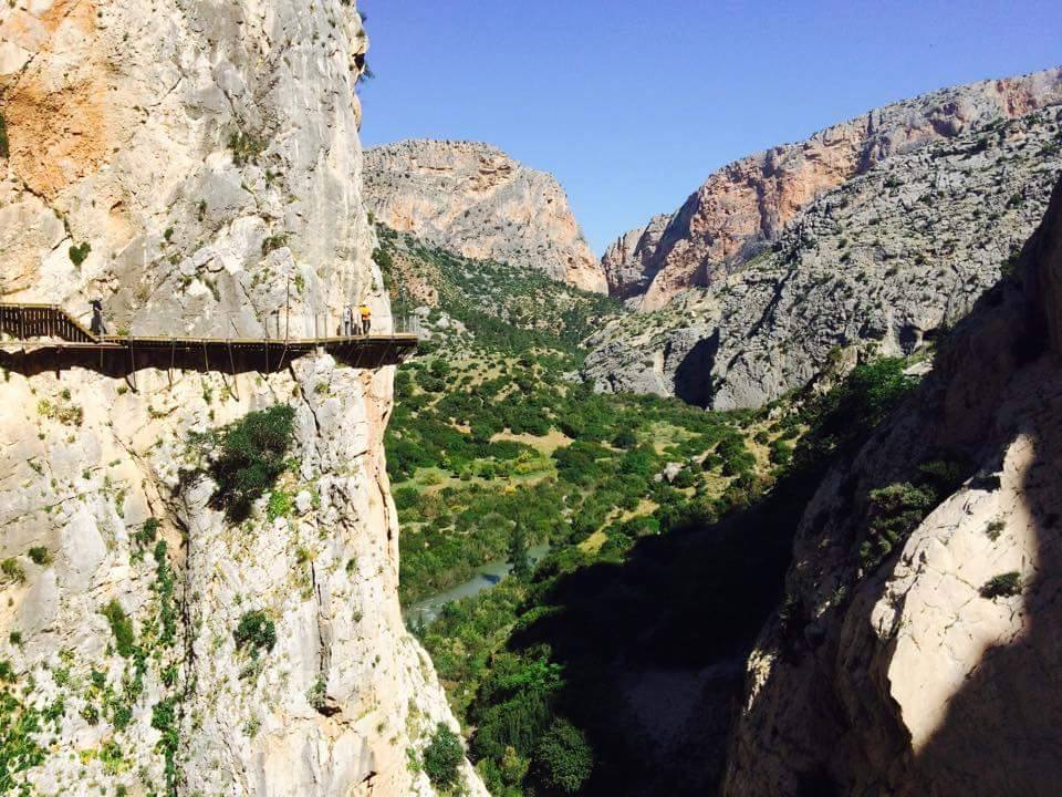 Caminito del Rey con guía en italiano