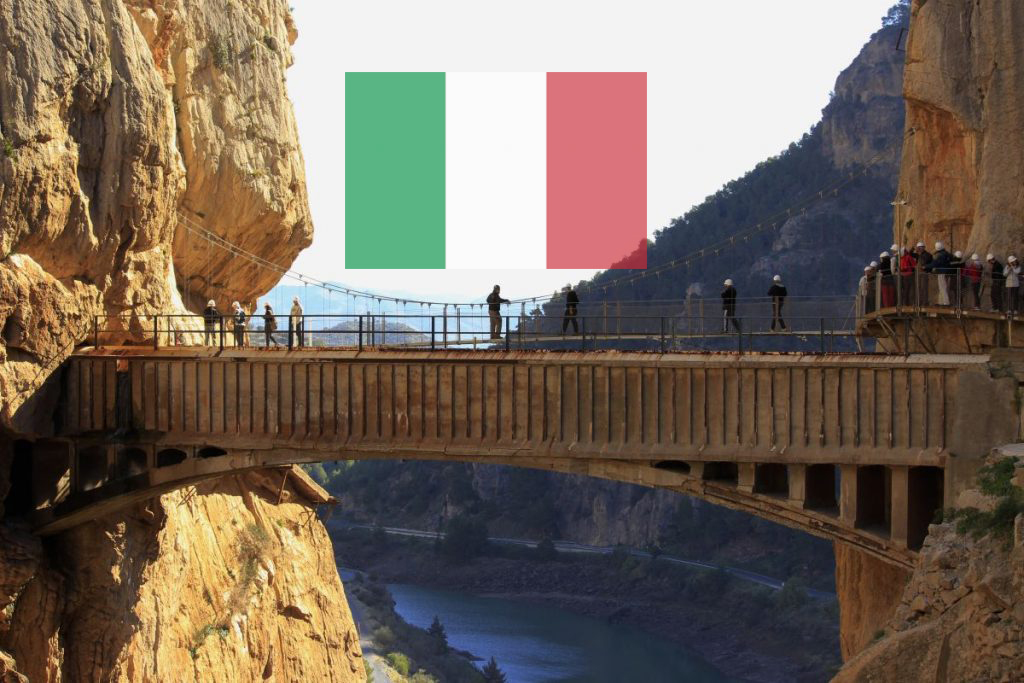 caminito del rey en italiano 2
