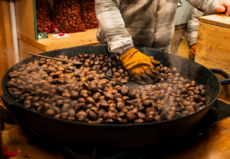 origen de la receta del Flan de Castañas