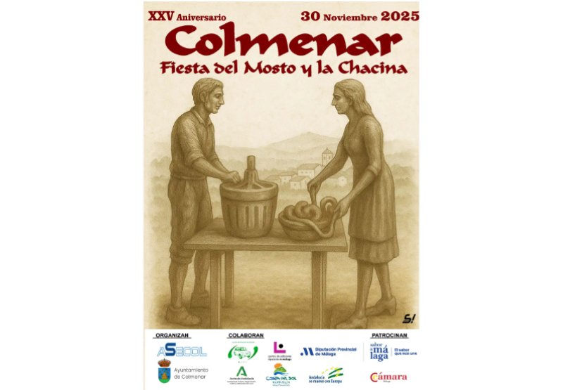 Programa Fiestas Populares 2025 Fiesta del Mosto y la Chacina, Colmenar