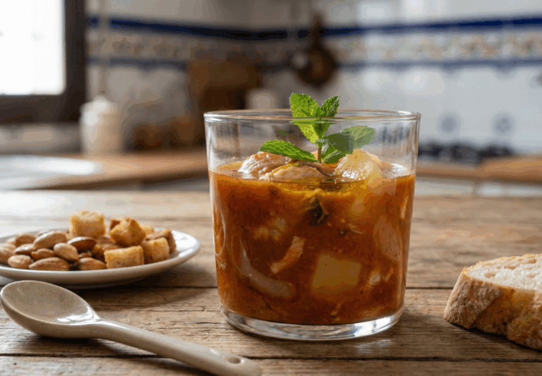 receta caldillo de pintarrojas Málaga