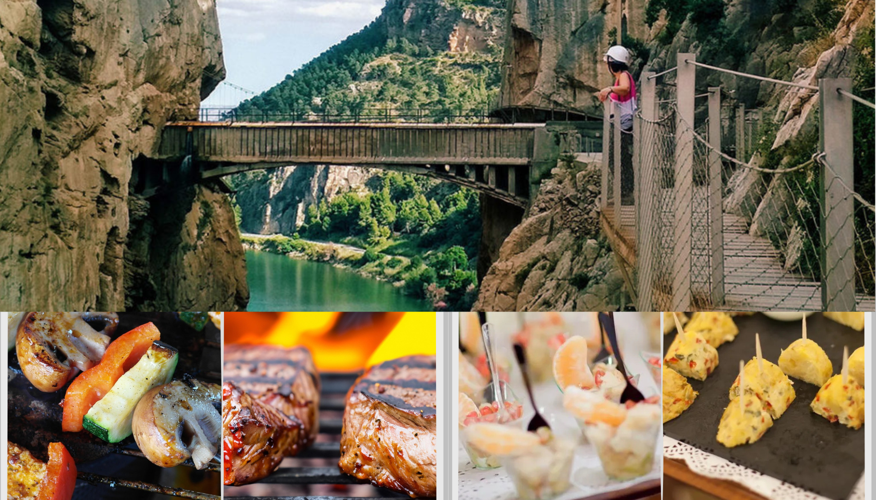 Caminito del Rey con Barbacoa