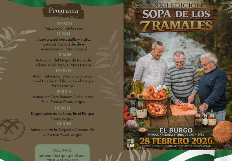 Fiestas populares: Feria de los 7 Ramales El Burgo 2026