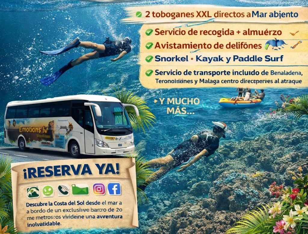 Excursión en barco desde Benalmadena