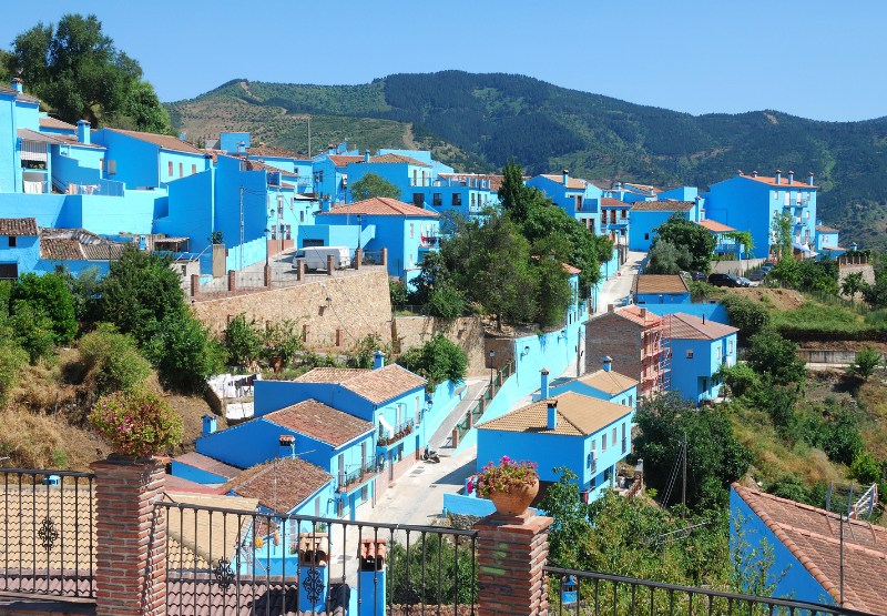Júzcar, pueblos de Málaga poco conocidos