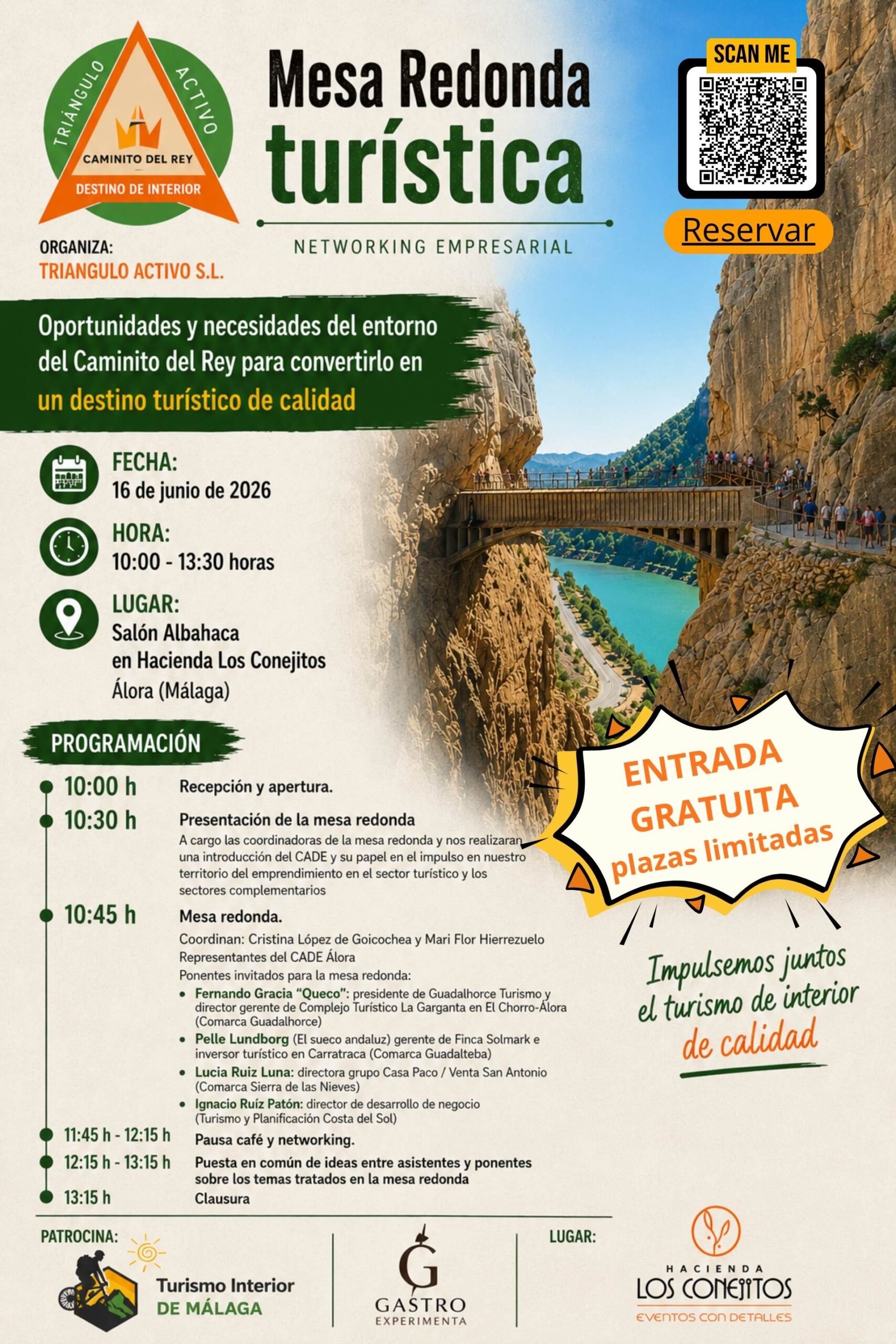 MESA REDONDA TURISMO