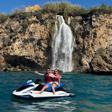 Ruta guiada Moto Agua desde Maro a Cascada 1