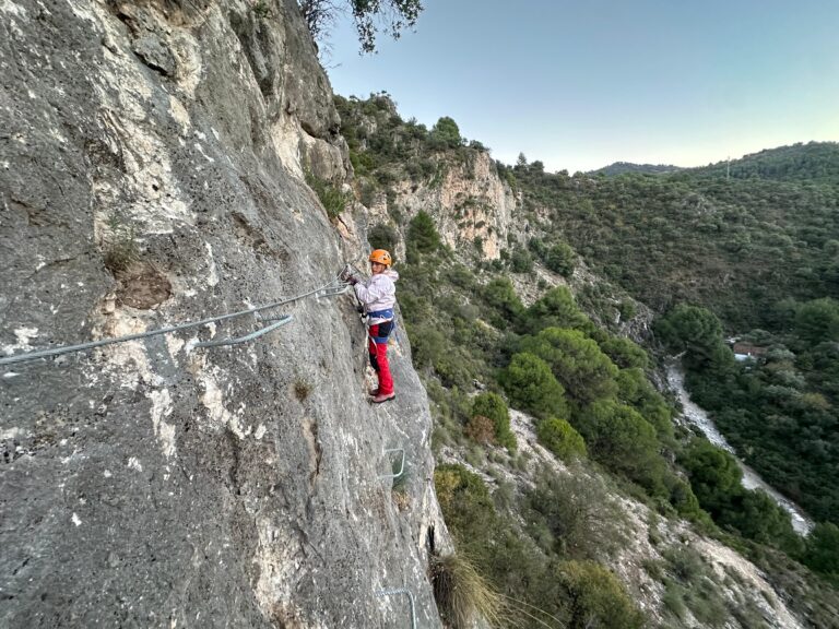 Via ferrata Tajo Morero 3 768x576