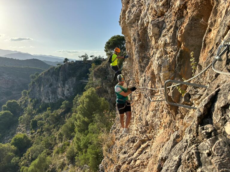 Via ferrata Tajo Morero 4 768x576