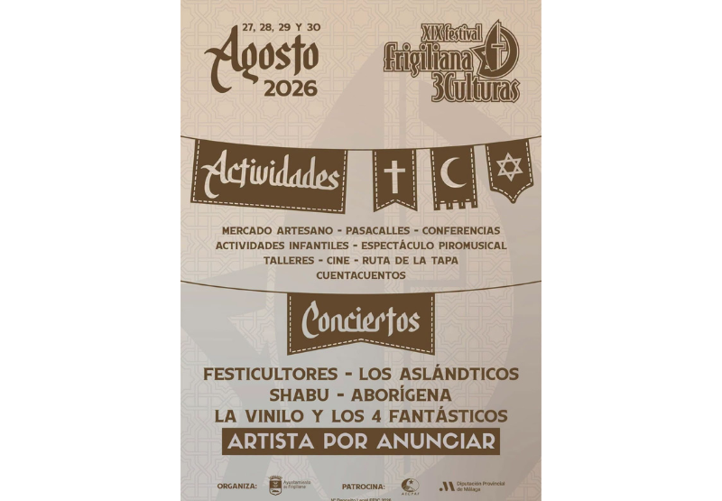 Fiesta Popular Festival de las 3 Culturas 2026