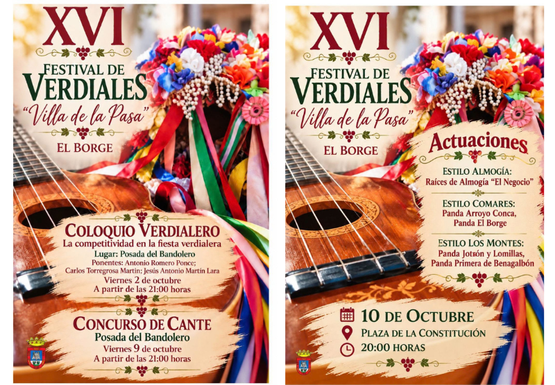 El Borge XVI Festival de Verdiales Villa de la Pasa 2026